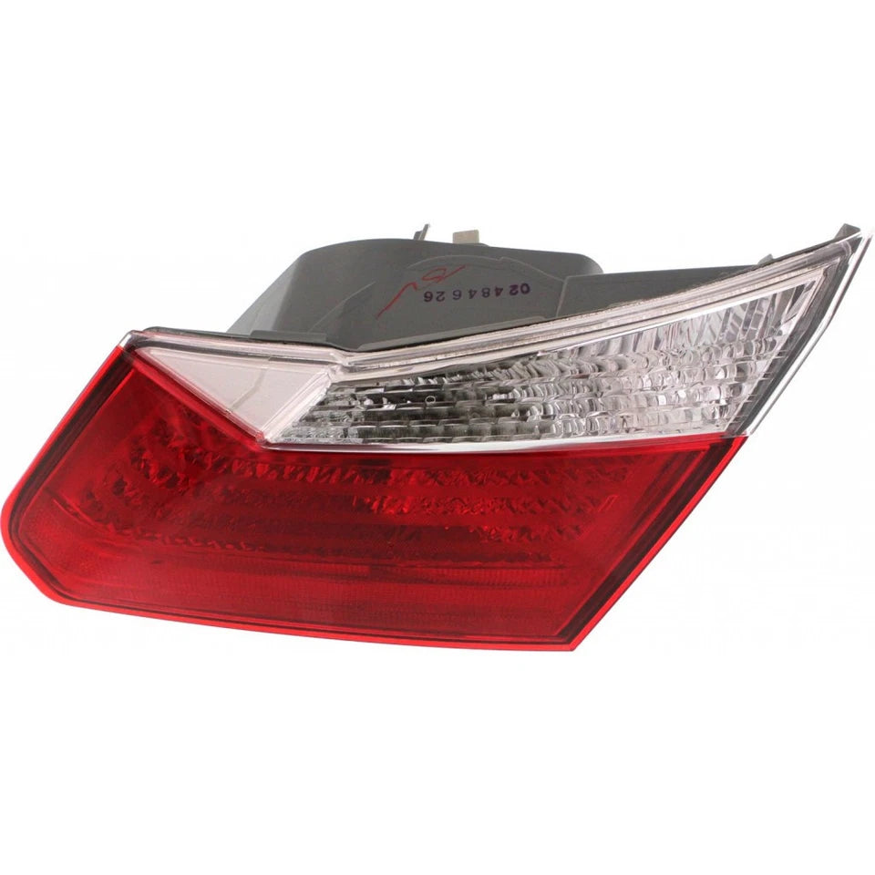 For 2013-2015 Honda Accord Back Up/Inner Tail Light Driver Passenger Side Pair