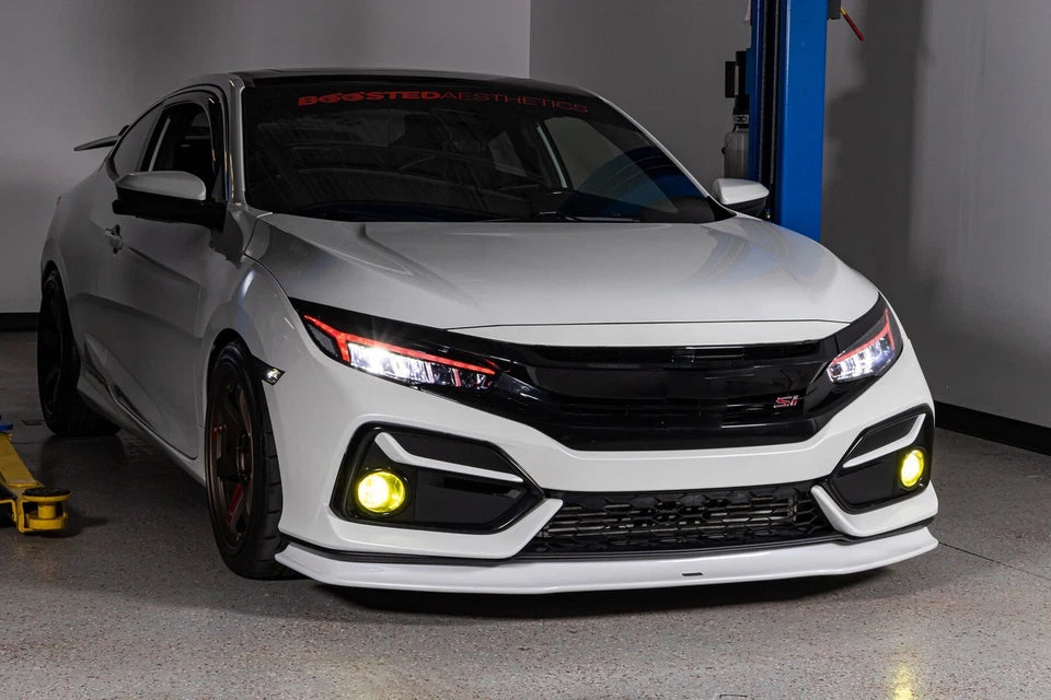 Sequential RGB LED Headlights For 2016-21 Honda Civic Sedan/Coupe/Hatchback,pair