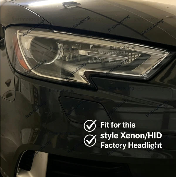 For AUDI A3 S3 8V 2017-2020 LED DRL Sequential Projector Headlights Assembly US