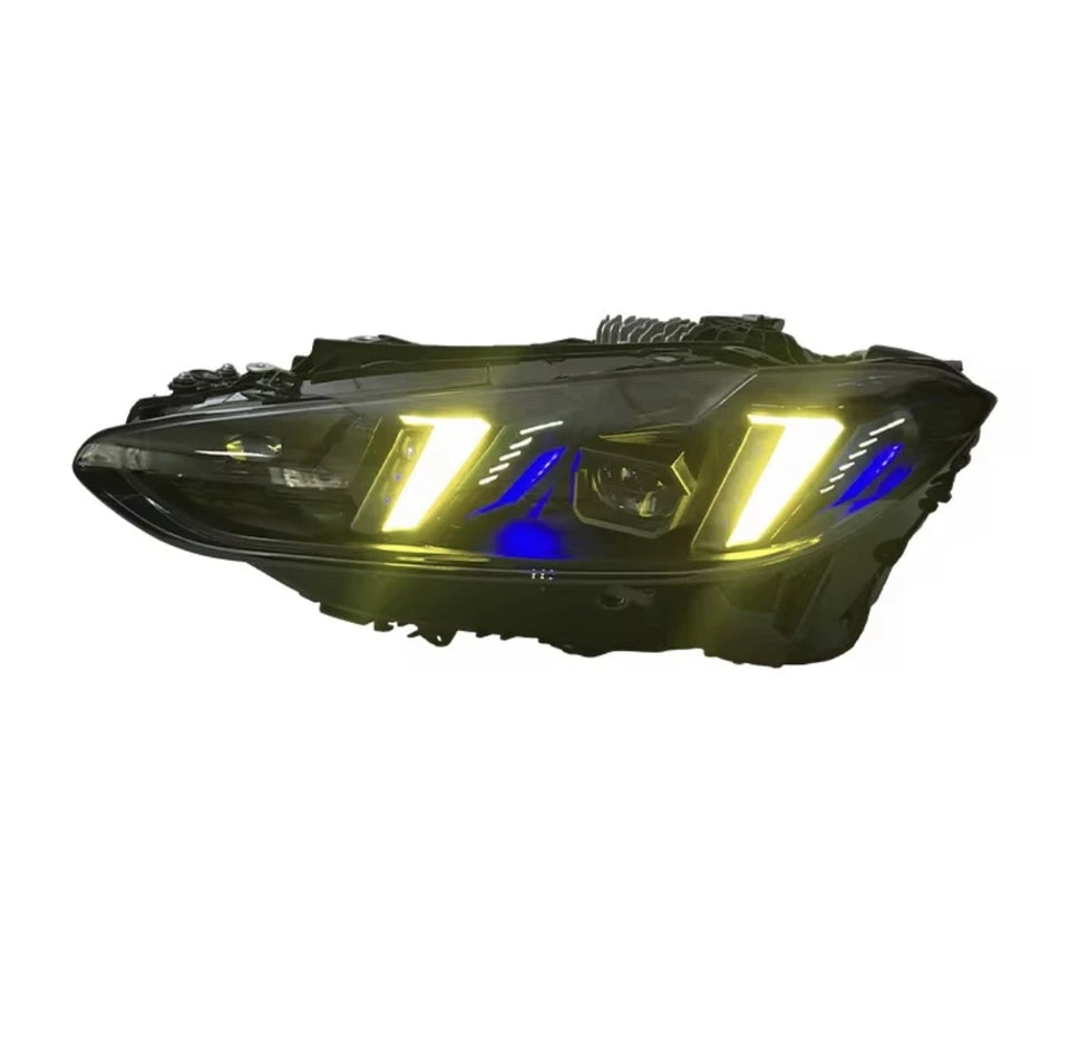 BMW G22 G82 G80 M3 M4 Headlights Snake Eyes Triple Color LED