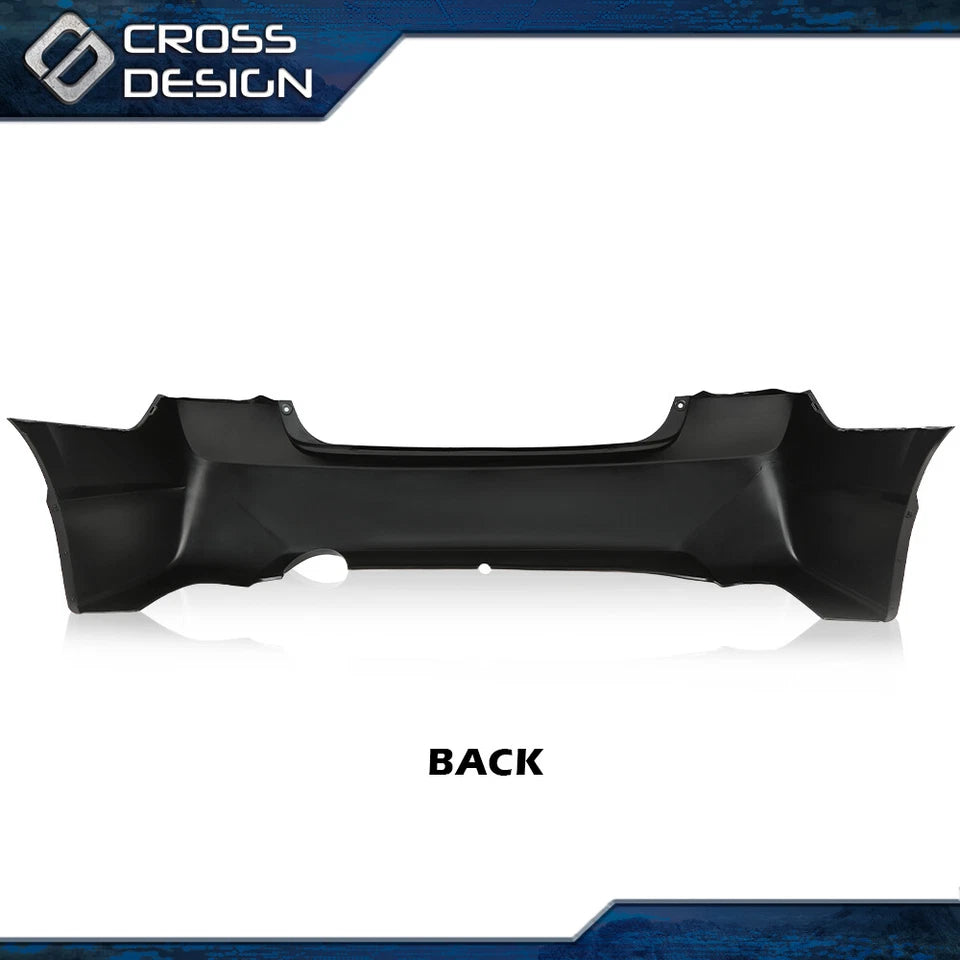 Rear Bumper Cover Replacement Fit For 2006-2011 Honda Civic Sedan 4-Door 06-11