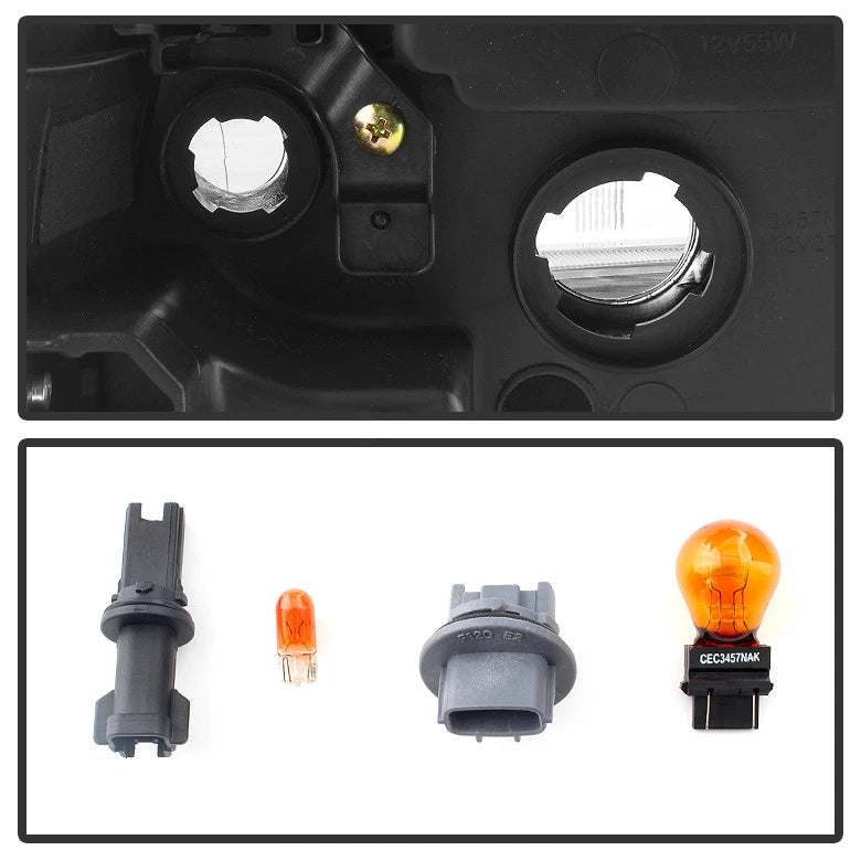 For 2009-2014 Maxima Headlights Headlamps Replacement Left+Right