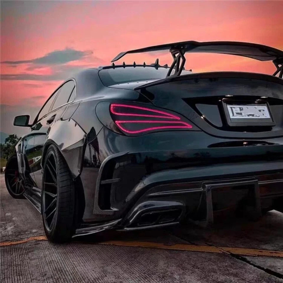 55"x8" Glossy Black GT STYLE Rear Trunk Wing Spoiler For Honda Civic Coupe 06-11
