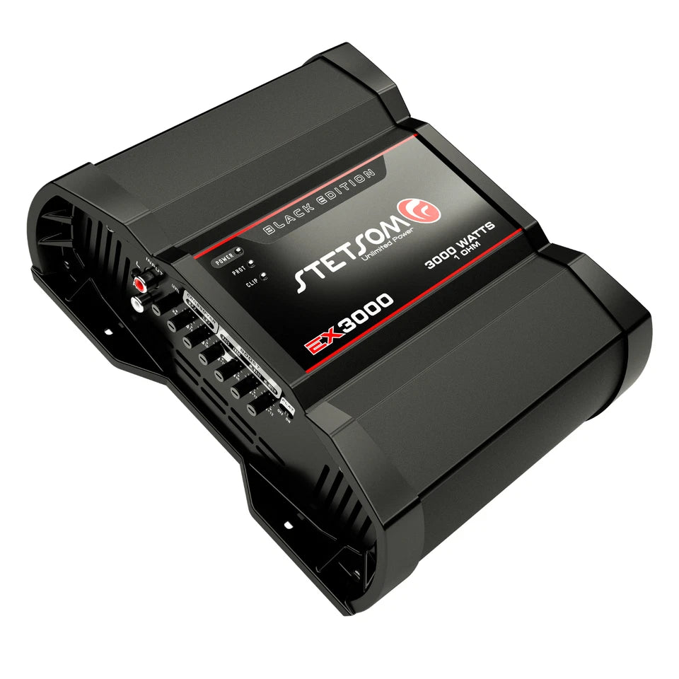 Stetsom EX 3000 Amplifier 1 Ohm Monoblock Full Range Car Audio Amp
