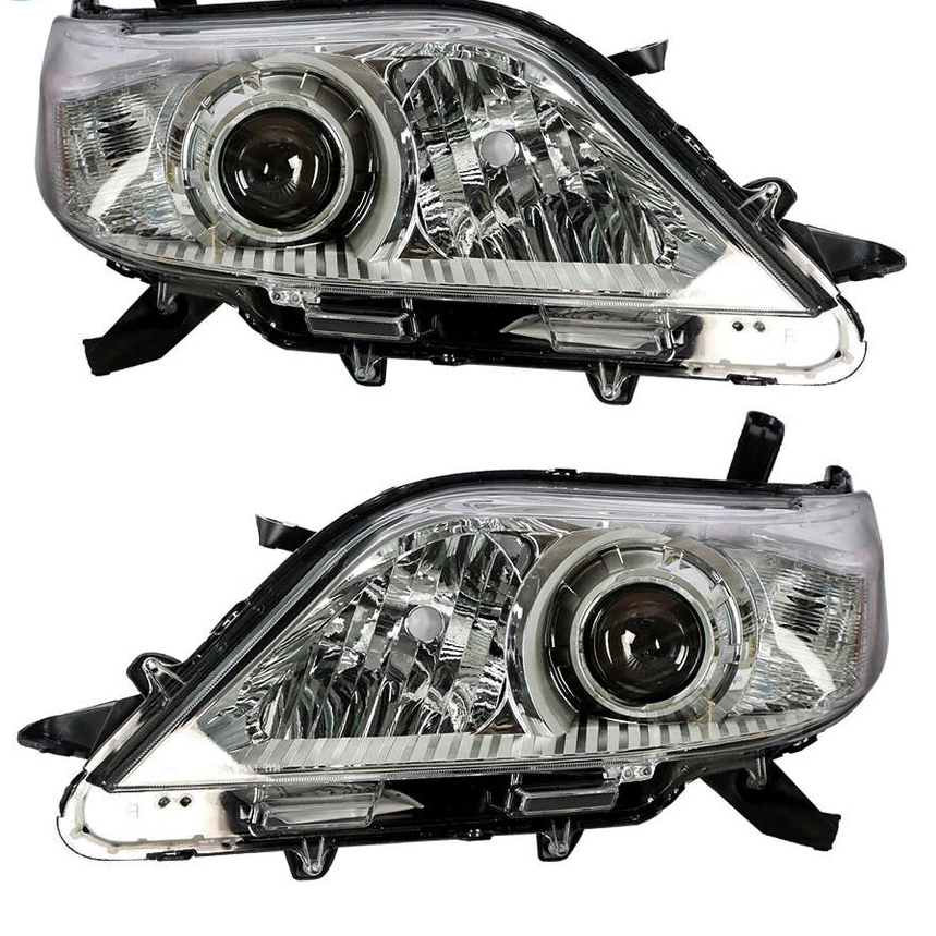Pair Headlight For Toyota Sienna 2011-2019-2020 Halogen Headlamp Left+Right Side
