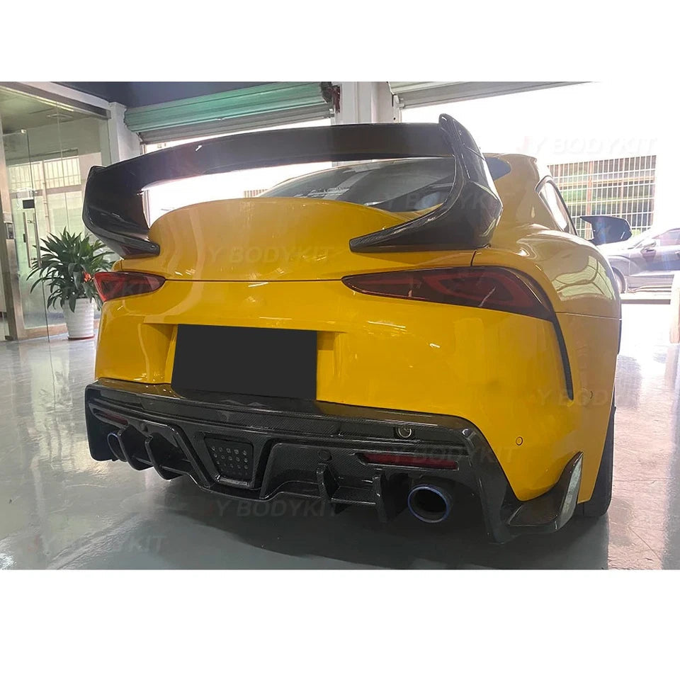 For Toyota Supra A90 A91 MK5 2021-2025 Carbon Fiber ST Style Wing Trunk Spoiler