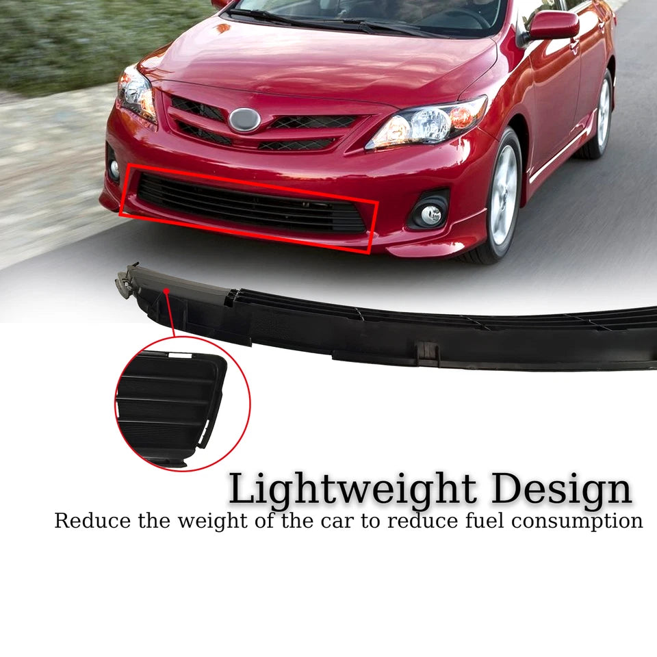 For 2011 2012 2013 Toyota Corolla Front Upper & Lower Bumper Grille Assembly Set