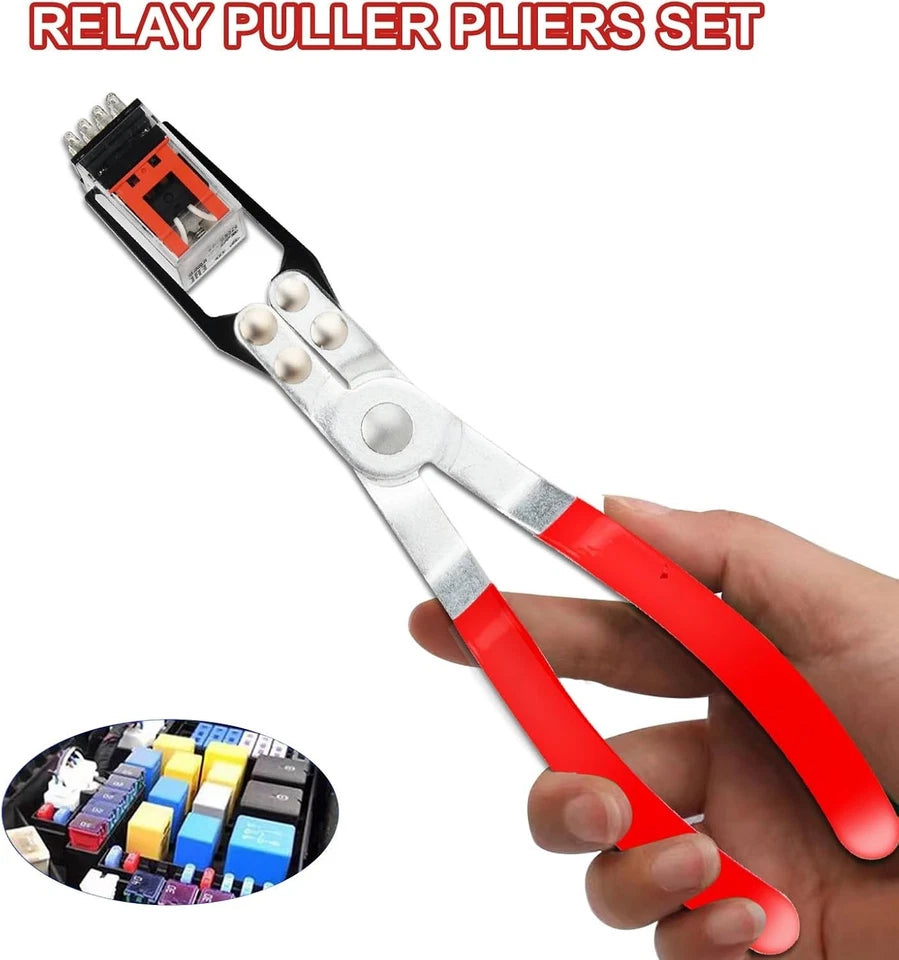 Relay Puller Pliers and Fuse Puller Pliers, Fuse Puller Tool for Car, Automotive