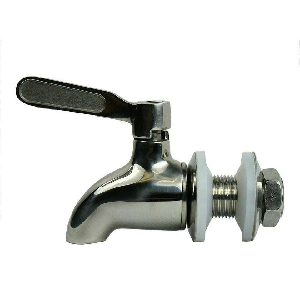 Heavy Duty Stainless Steel Beverage Spigot Faucet for Beverage / Wine DispenserOpens in a new window or tab Brand New