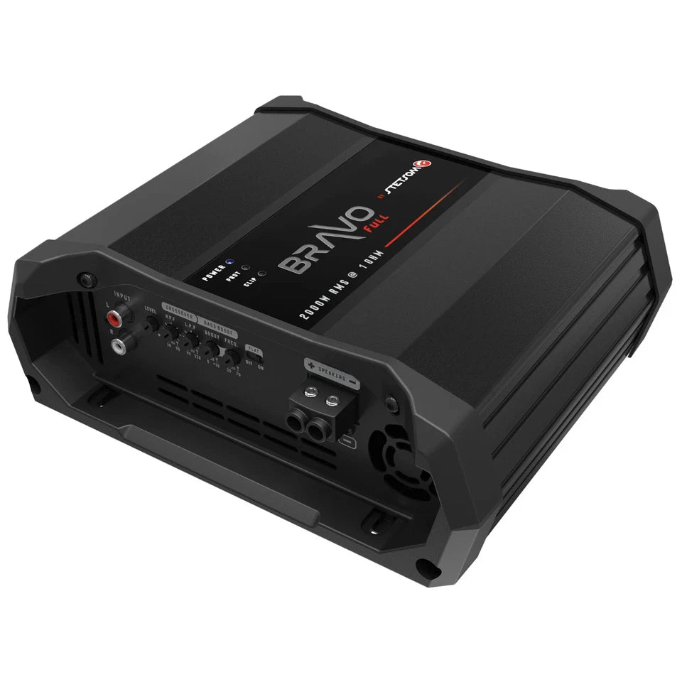 Stetsom BRAVO FULL 2K 1-Ohm Digital Full-Range Car Audio Amplifier 2000 Watts