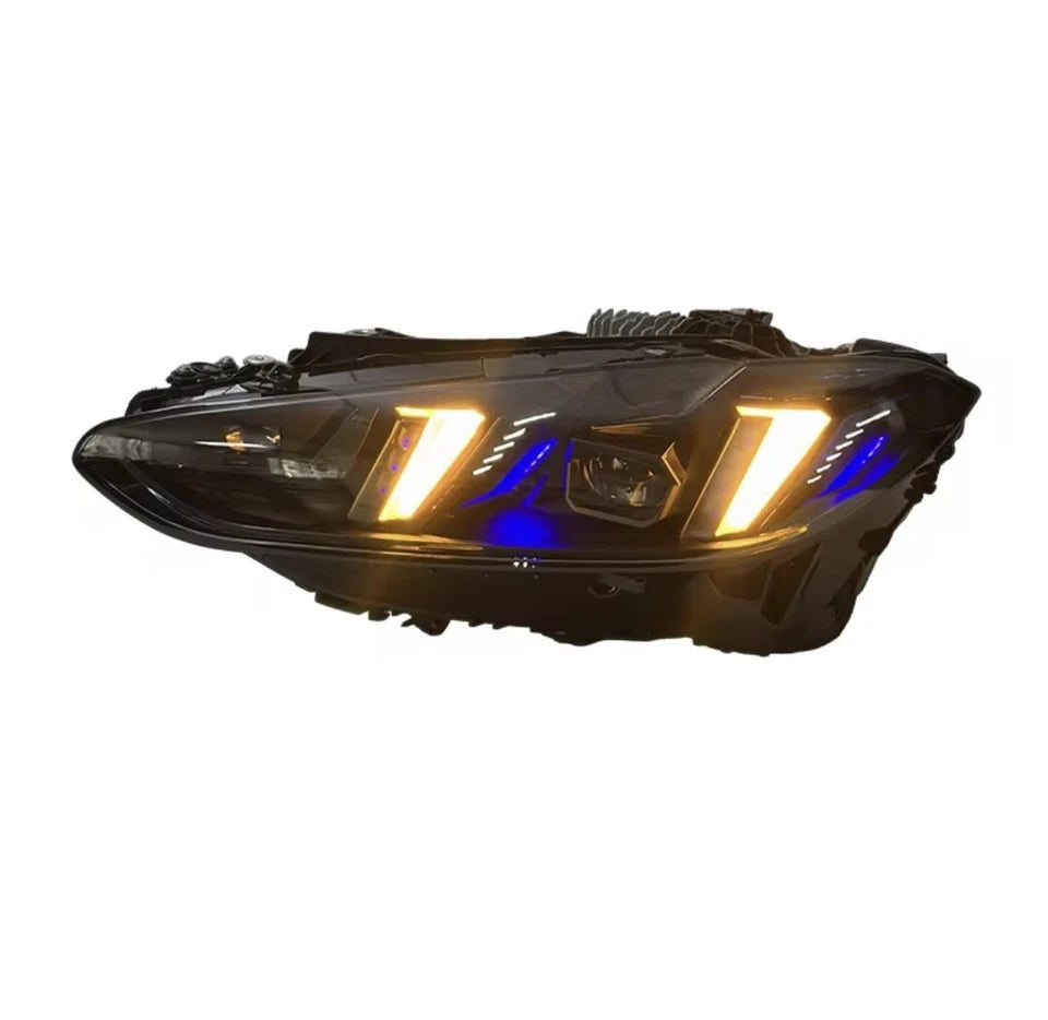 BMW G22 G82 G80 M3 M4 Headlights Snake Eyes Triple Color LED