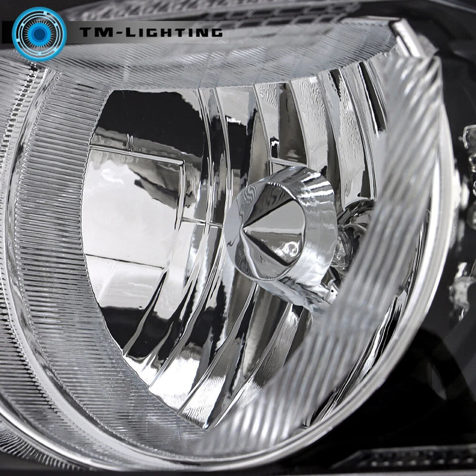 Headlights Pair For Subaru Impreza2012-2014-2015/Crosstrek 2013-2015-2016 Chrome