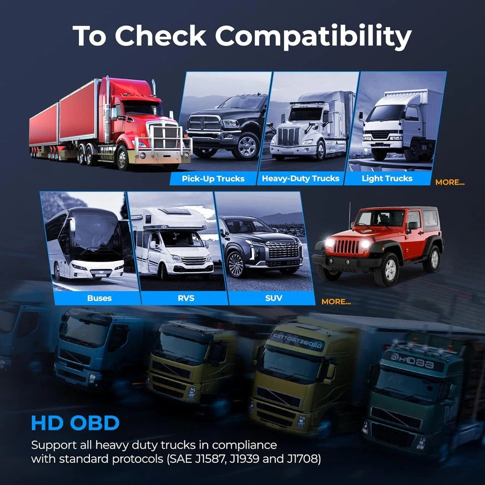 NEXAS NL102 All System Heavy Duty Truck Diesel Scanner Diagnostic Tool ABS ESP