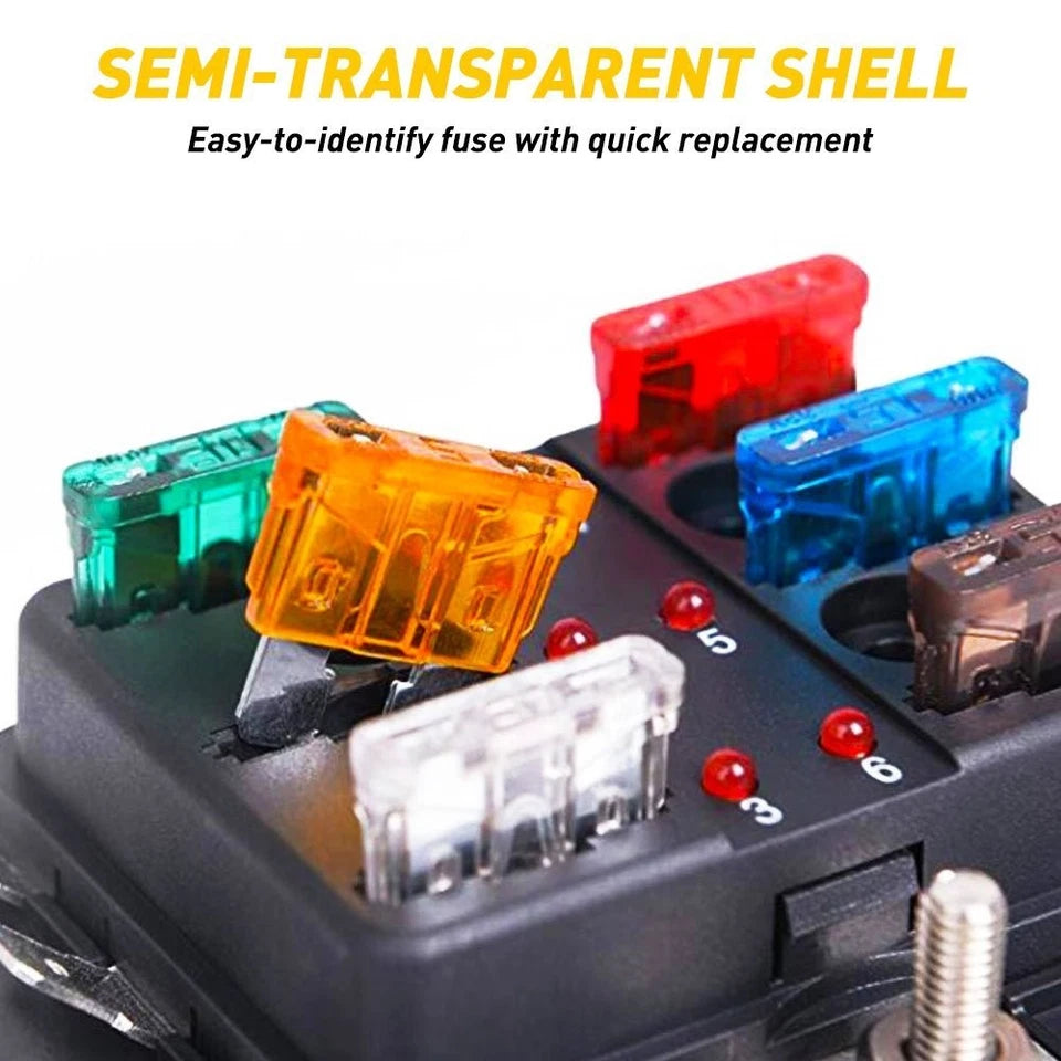 220X Car Blade Fuse Assortment Assorted Kit Blade Auto Truck Automotive Parts US