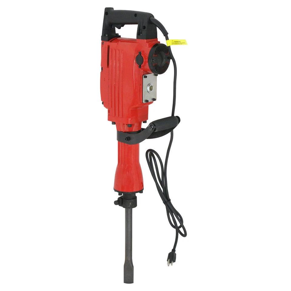 2200W Heavy Duty Electric Demolition Jack Hammer Concrete Breaker w/Case, Gloves