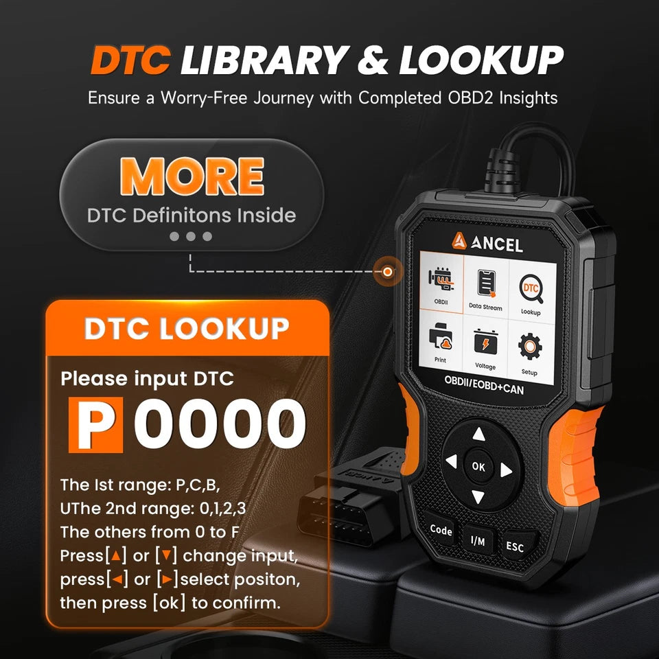 Universal OBD2 Scanner Code Reader Car Diagnostic Scan Tool Check Engine Fault