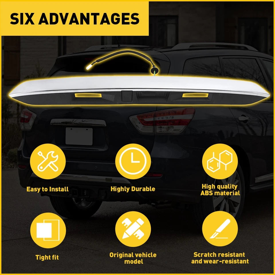 Centre Rear Door Trim Parts 90810-9PG2D for 2013-2020 Nissan Pathfinder 3.5L P
