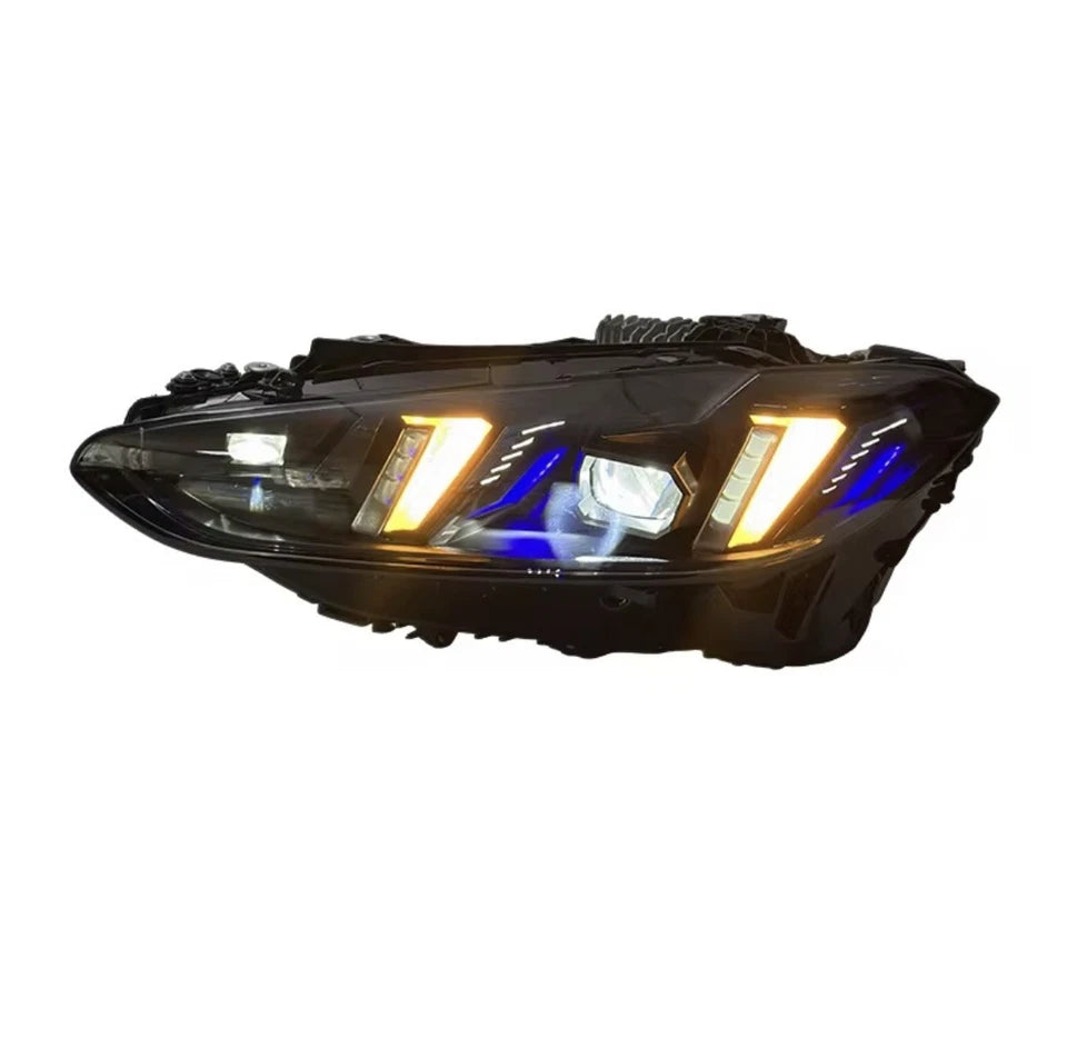 BMW G22 G82 G80 M3 M4 Headlights Snake Eyes Triple Color LED