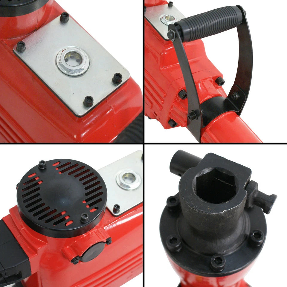 2200W Heavy Duty Electric Demolition Jack Hammer Concrete Breaker w/Case, Gloves