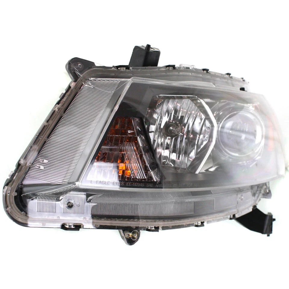 Headlight Kit For 2008-2010 Honda Accord Left and Right Side Halogen Set of 3