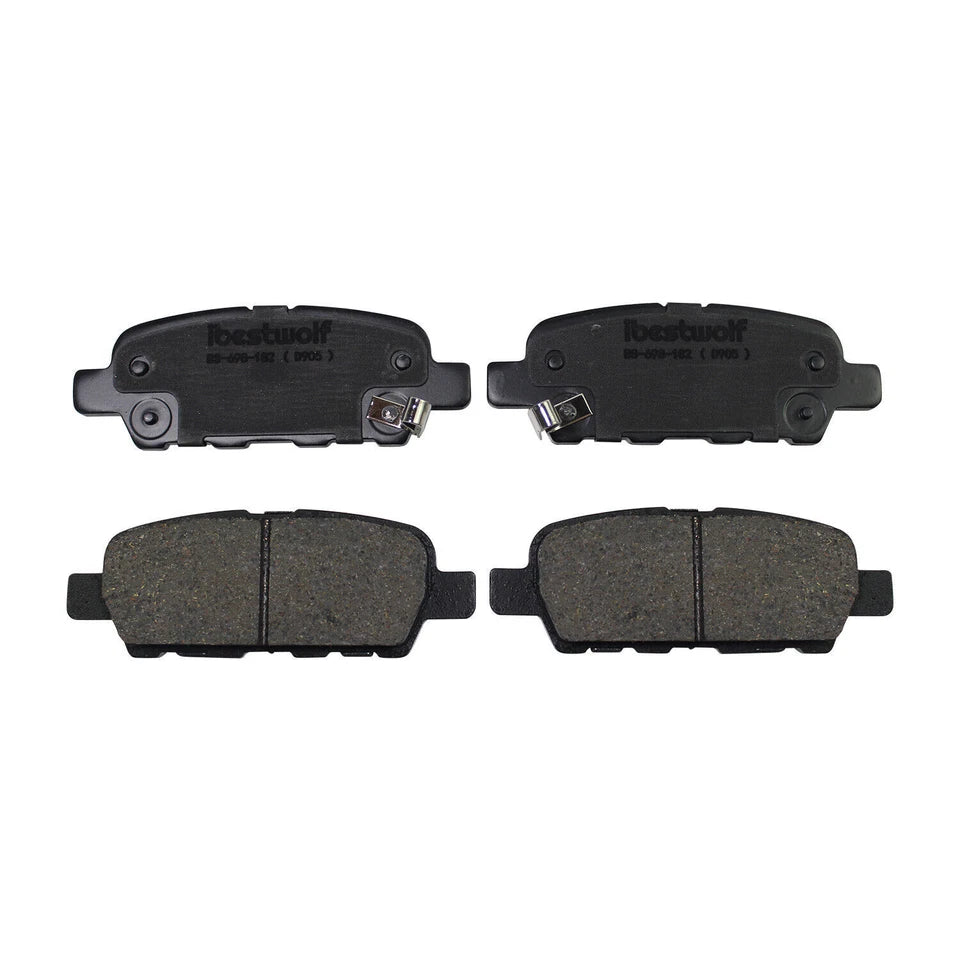 Rear Ceramic Brake Pads for Nissan Altima Rogue Maxima Murano Sentra G35 G37 Q50