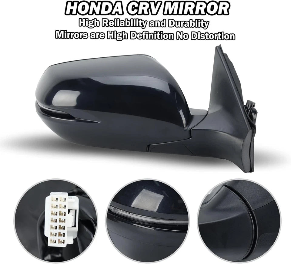 Passenger Side Mirror For 2017-2022 Honda CRV Side Mirror with BSD Heated Turn S