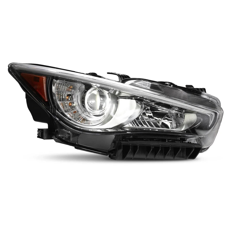 Full LED Headlight For 2018 2019 2020 Infiniti Q50 w/o AFS Right Passenger Side