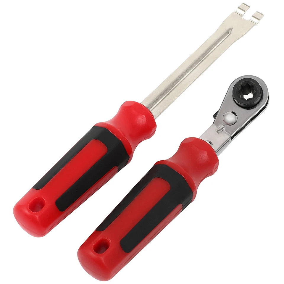 Automatic Slack Adjuster Release Hand Tool Set Adjust 5/16" Ratchet Wrench Brake