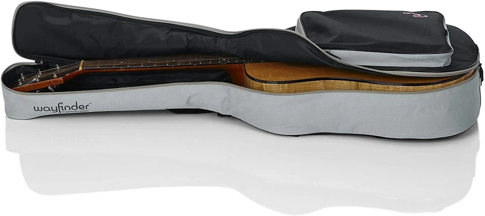 Wayfinder Soft Padded Acoustic Guitar Case Gig Bag with Backpack Straps