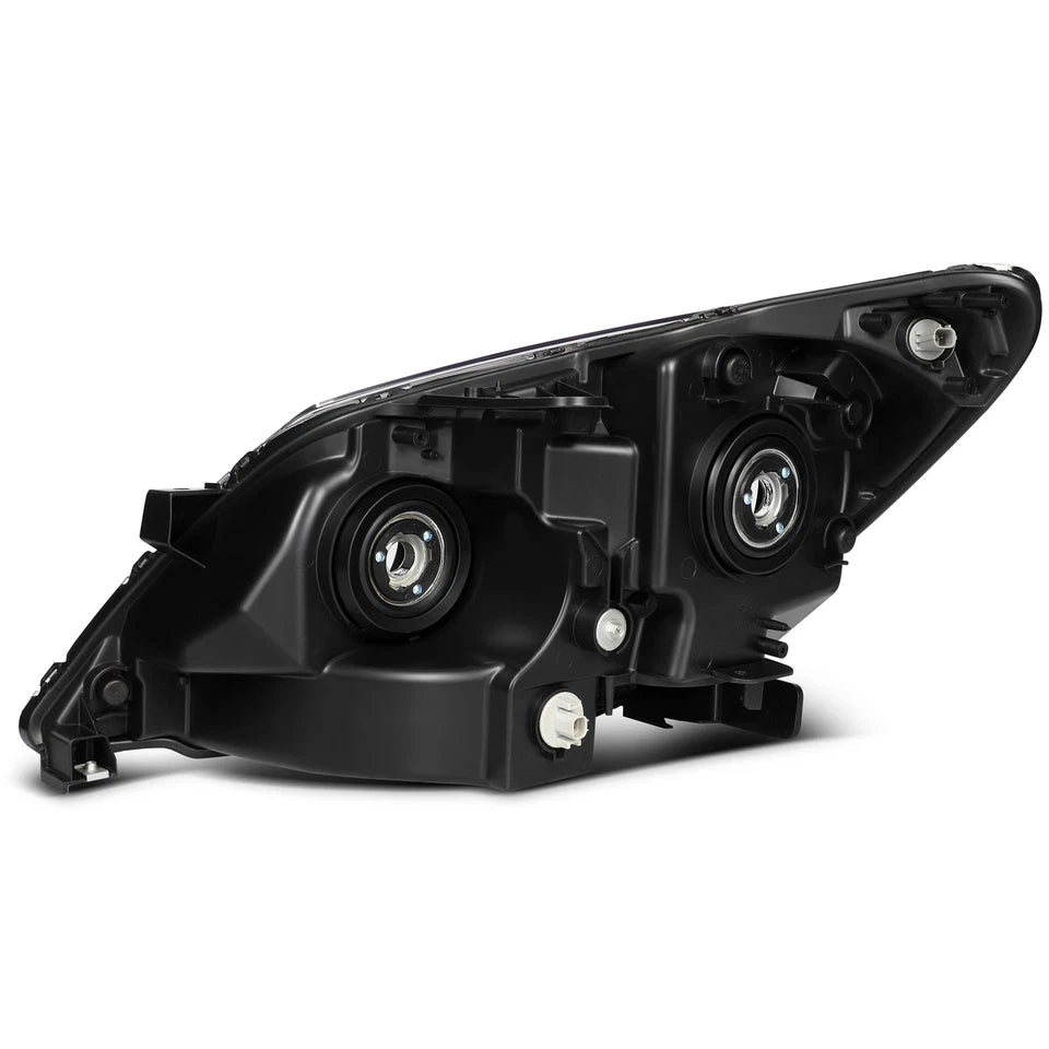 For Pair Headlight Assembly Honda Odyssey 3.5L 2005-2010 Black Housing
