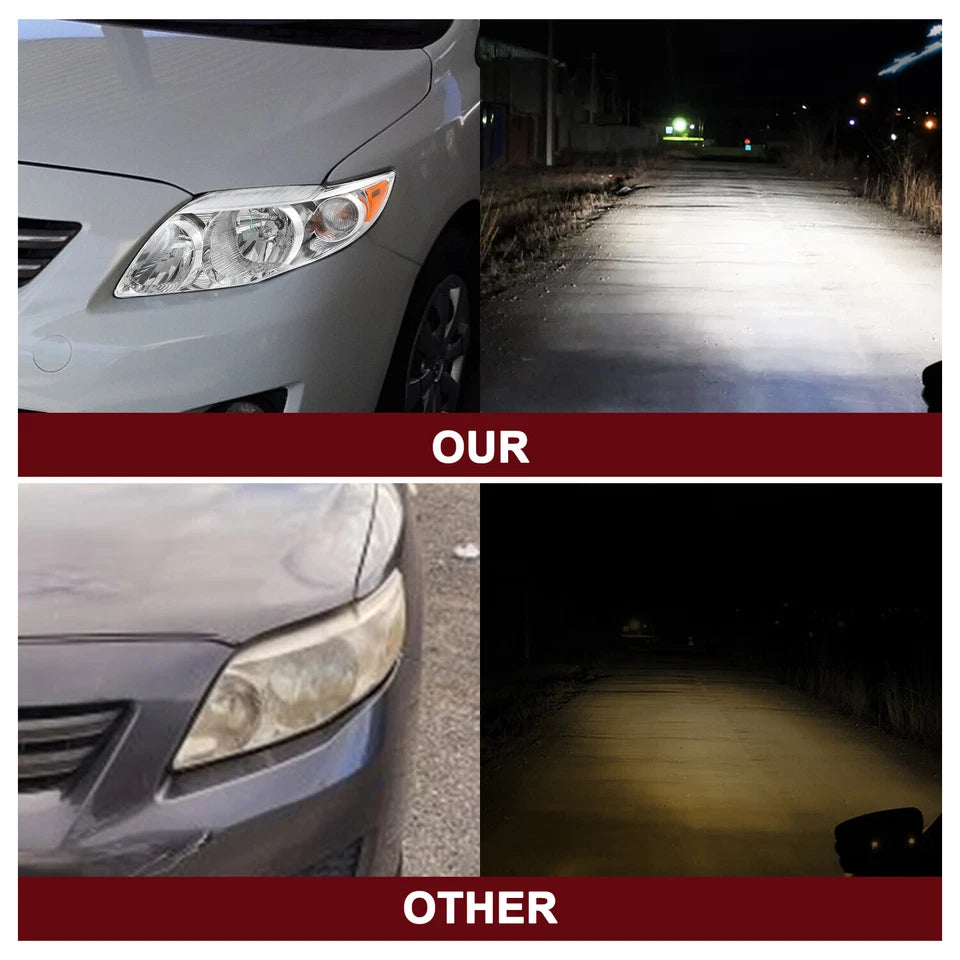 For 2009 2010 Toyota Corolla Chrome Headlights