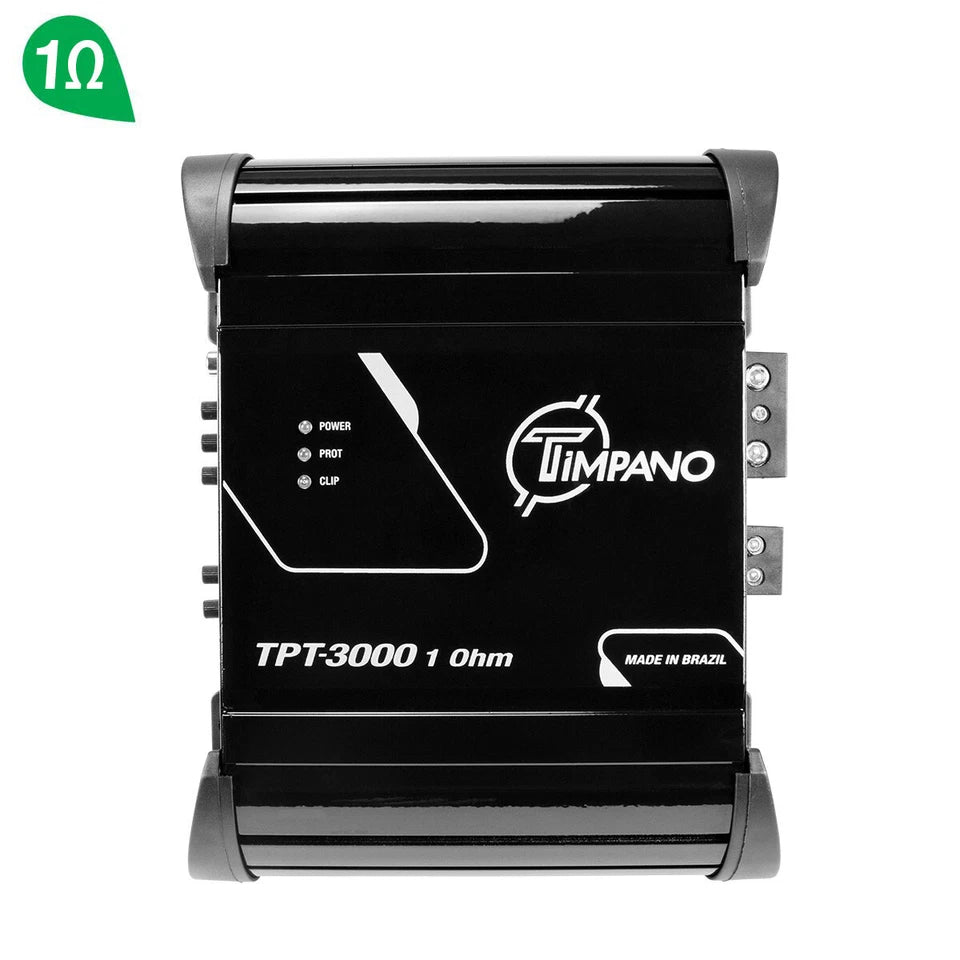 Timpano 3000 Watts Car Audio Amplifier Full Range TPT-3000 1 Ohm 3K