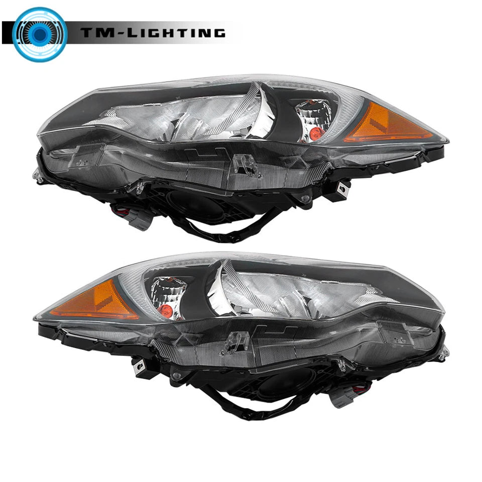 Headlights Pair For Subaru Impreza2012-2014-2015/Crosstrek 2013-2015-2016 Chrome