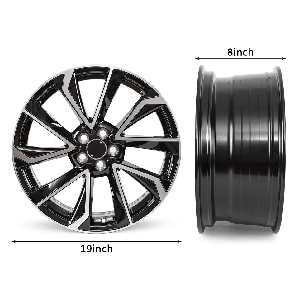 Set of 4 New 18 Replacement Wheel Rim For 2019-2025 Toyota Corolla SE XSE US