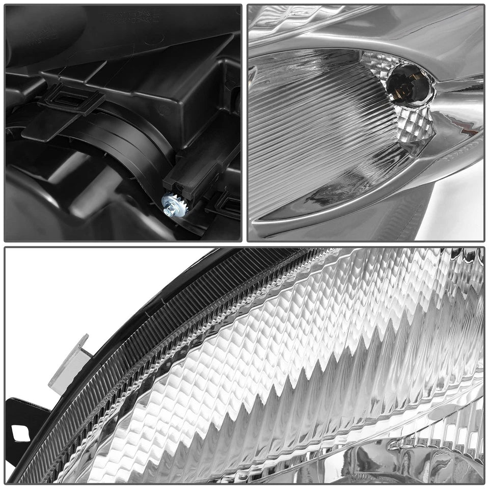 For 07-13 Dodge/Mercedes/Freightliner Sprinter 2500 3500 Headlights Chrome/Amber