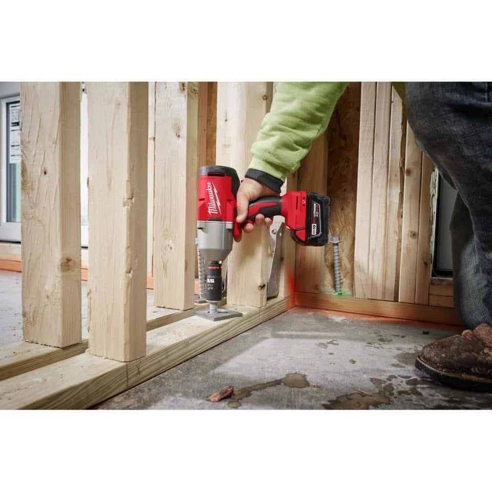 Milwaukee M18 18V Lithium-Ion Brushless 1/2 in. Torque Impact Wrench w/ Ring
