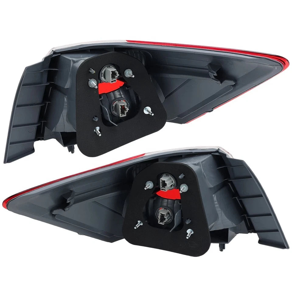 Pair Halogen Tail Lights For 2013-2015 Honda Accord Sedan EX LX Sport Left&Right