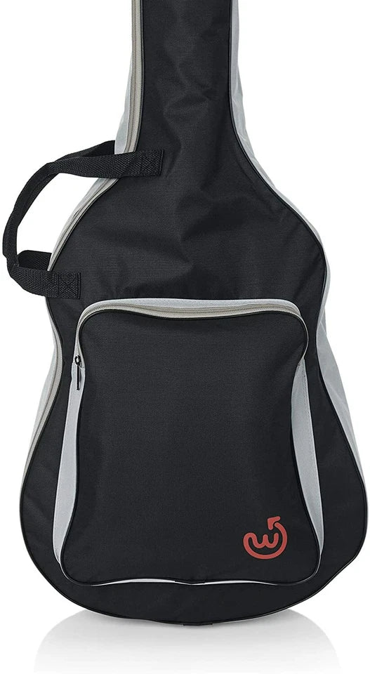 Wayfinder Soft Padded Acoustic Guitar Case Gig Bag with Backpack Straps