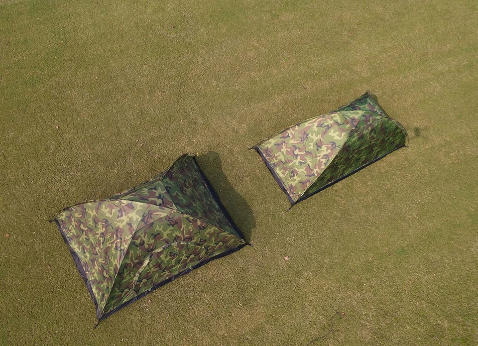 Camping Tent Lightweight Backpacking Tent Camouflage Outdoor Equipment for Campi