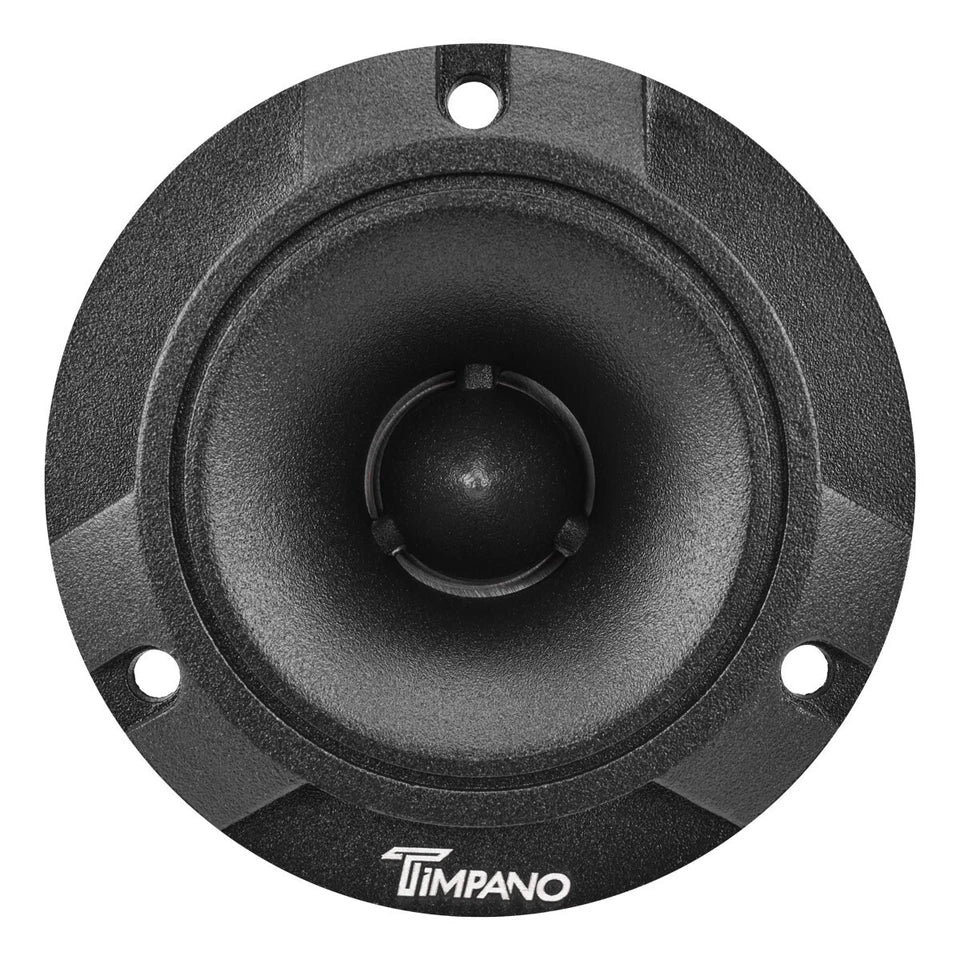 (2) 3.85" SUPER TWEETER TIMPANO 300W TPT-ST2 BLACK BULLET 4 OHM PRO AUDIO PAIR