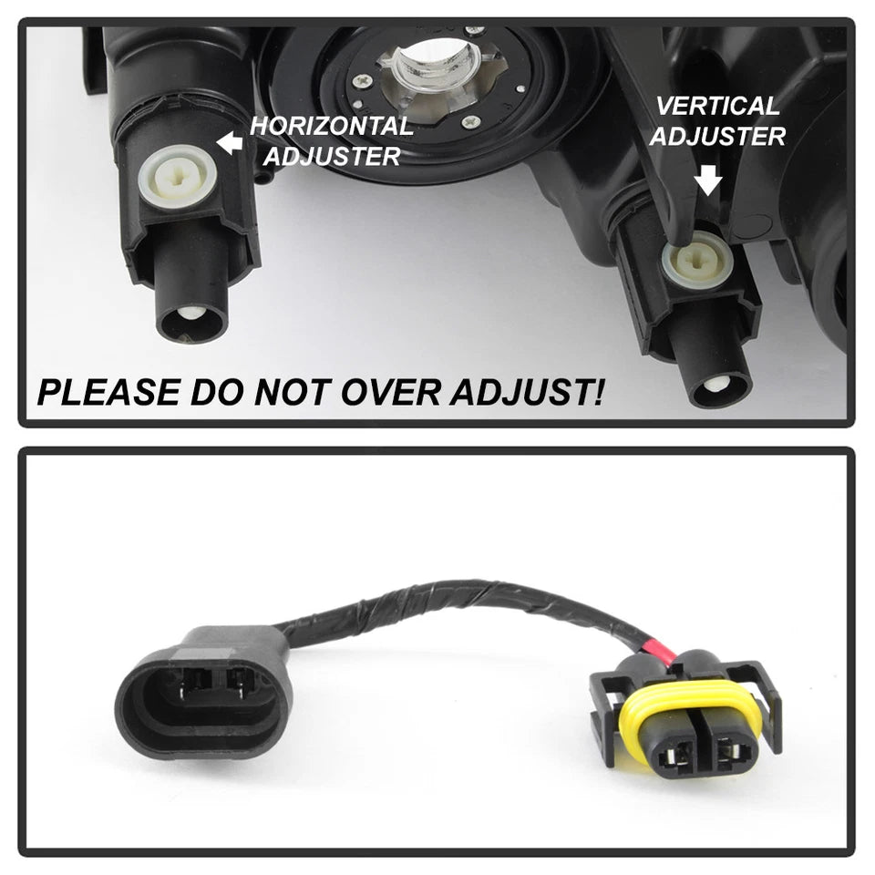 For 2009 2010 2011 2012 Toyota RAV4 RAV-4 Projector Headlights lamps Left+Right