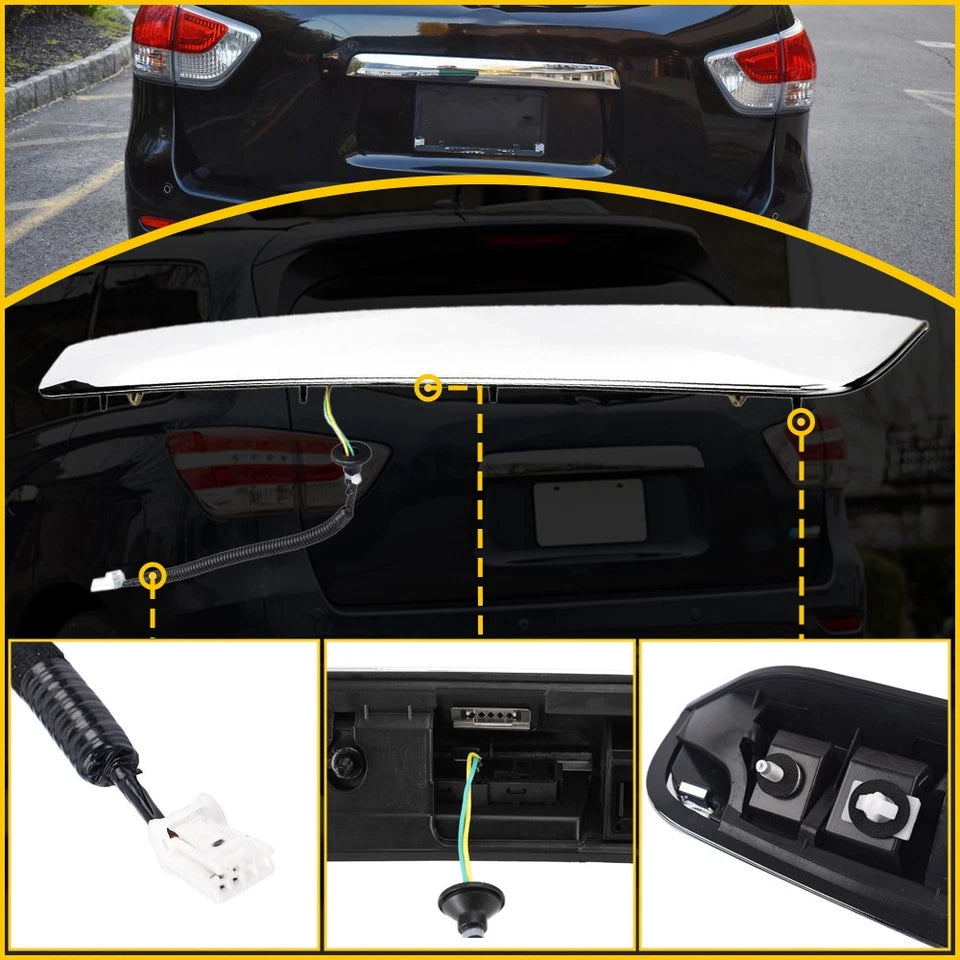 Centre Rear Door Trim Parts 90810-9PG2D for 2013-2020 Nissan Pathfinder 3.5L P