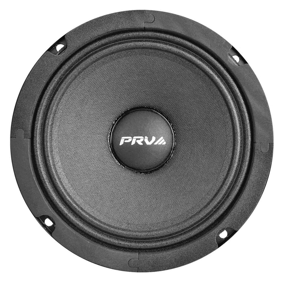 4x PRV Shallow 6.5" Midrange Slim Speakers Car Audio 800 Watts 4 Ohm 6MR200A-4