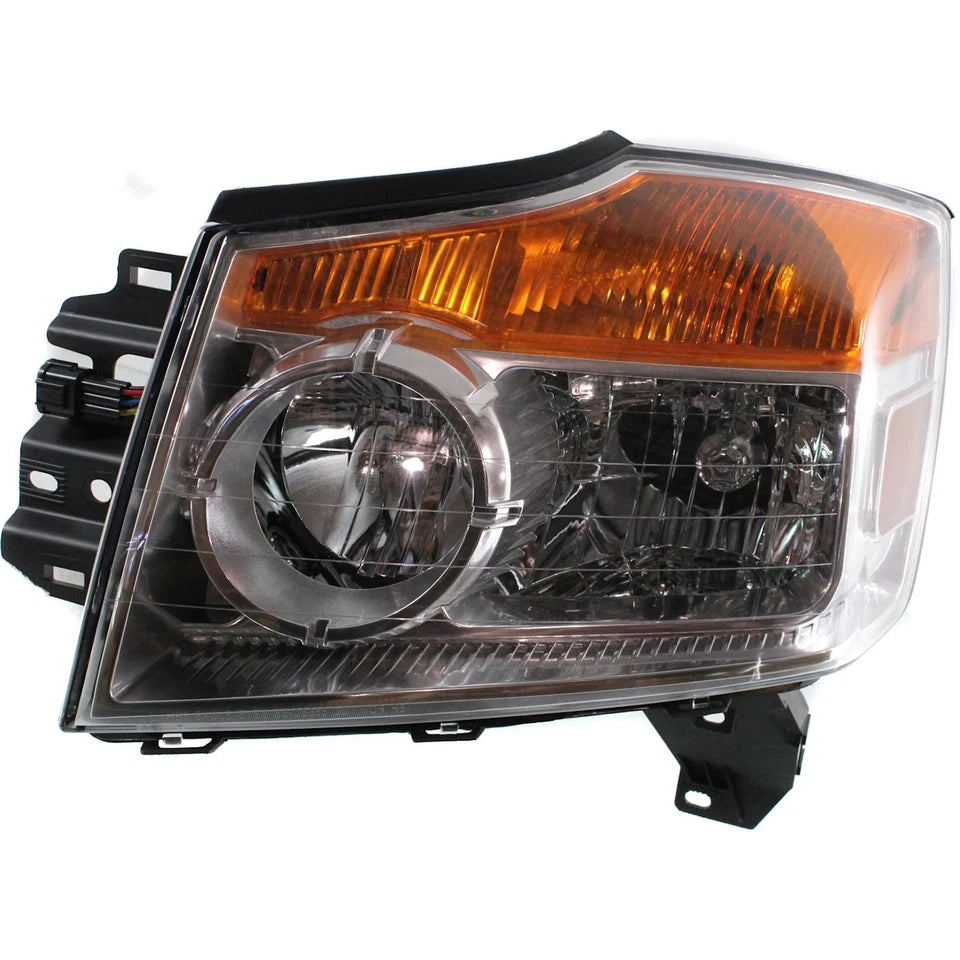 Headlights Headlamps Set For 2008-2015 Nissan Armada Left and Right Pair
