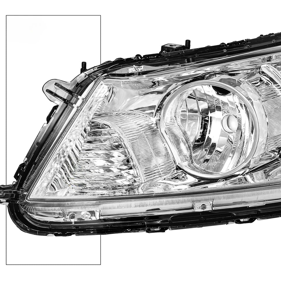For 2008-2012 Honda Accord 4-Door Sedan Headlights Replacement 08-12 Lamps Pair