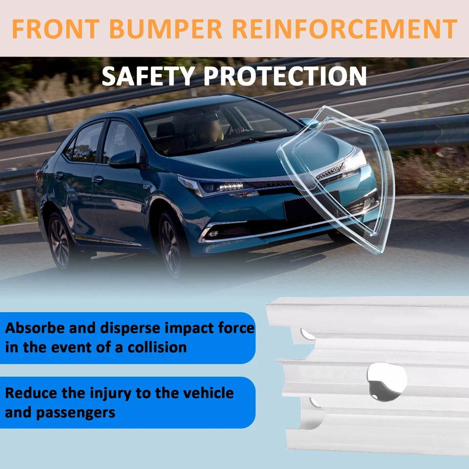 For 2019-2024 Toyota Corolla Aluminum Front Bumper Reinforcement Impact Bar