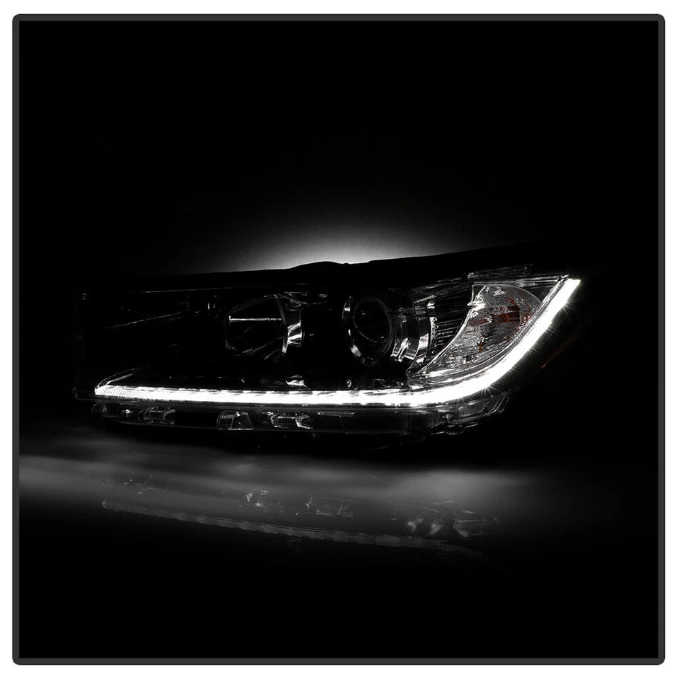 For 2017 2018 2019 Toyota Highlander SE w/ LED DRL Projector Headlights Headlamp
