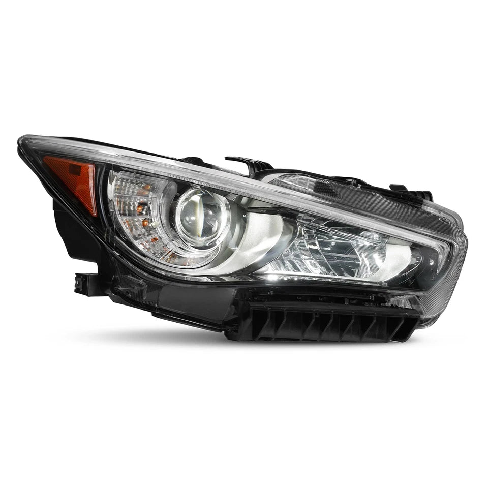 Full LED Headlight For 2018 2019 2020 Infiniti Q50 w/o AFS Right Passenger Side