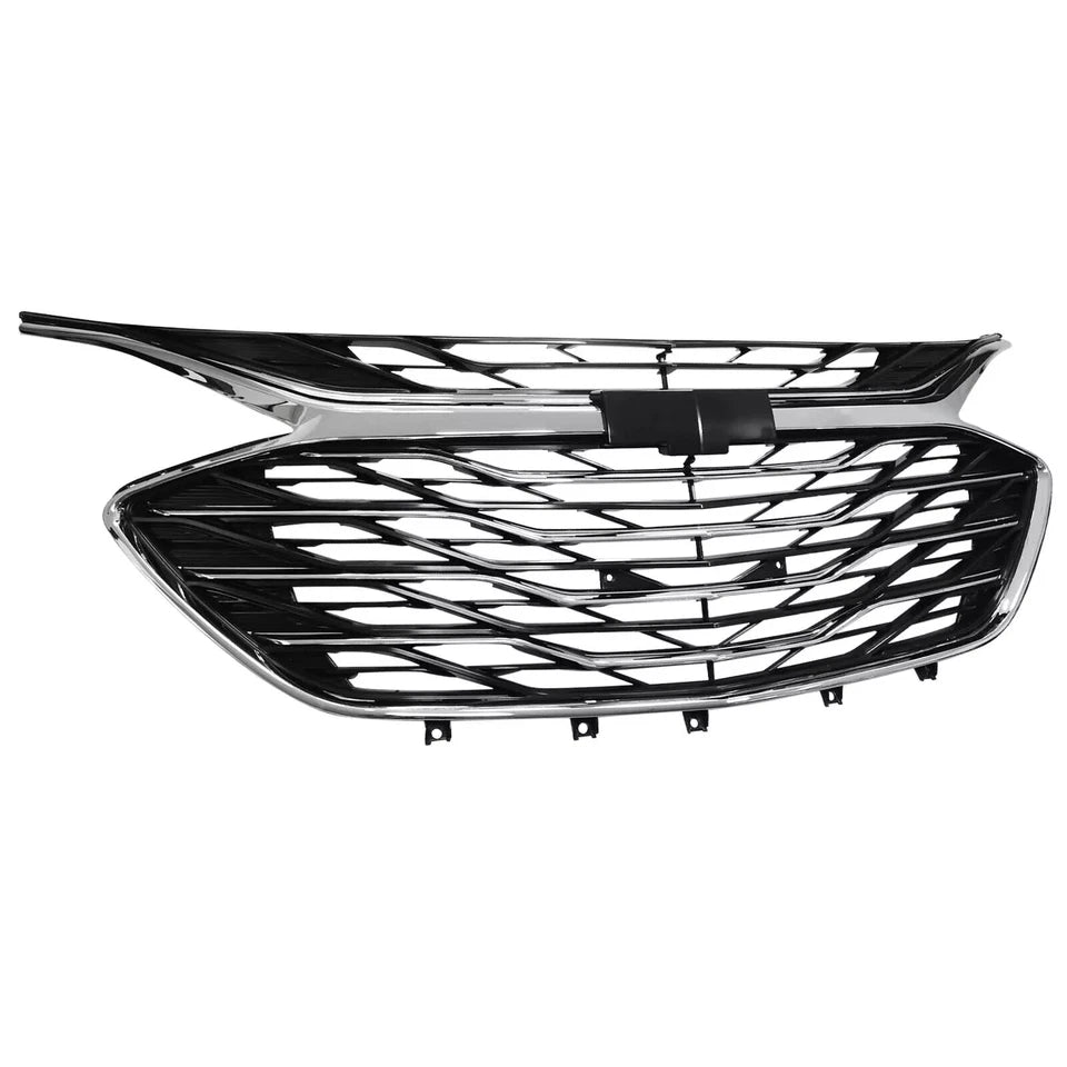 For Chevrolet Chevy Malibu 2019-2025 Front Upper&Lower Grille W/Chrome Trim 3PCS