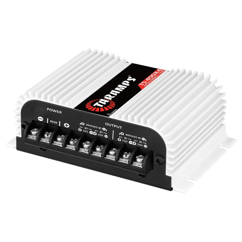 Taramps TS 400x4 Amplifier 4 Channels 2 Ohm 400W RMS NEW SMALL SIZE!